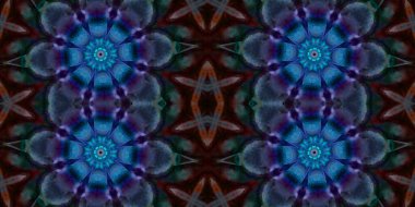 Kusursuz soyut desen. Şablonun dokusu simetrik. Sonsuz desen