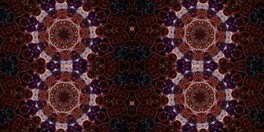 Kusursuz soyut desen. Şablonun dokusu simetrik. Sonsuz desen