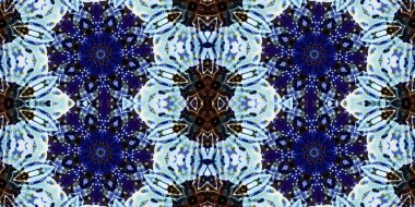 Kusursuz soyut desen. Şablonun dokusu simetrik. Sonsuz desen