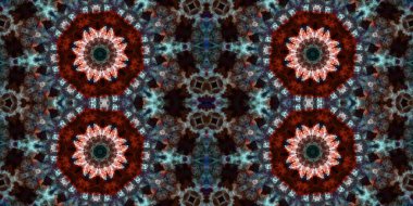 Kusursuz soyut desen. Şablonun dokusu simetrik. Sonsuz desen