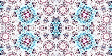 Kusursuz soyut desen. Şablonun dokusu simetrik. Sonsuz desen
