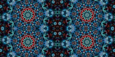 Kusursuz soyut desen. Şablonun dokusu simetrik. Sonsuz desen