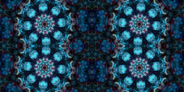 Kusursuz soyut desen. Şablonun dokusu simetrik. Sonsuz desen