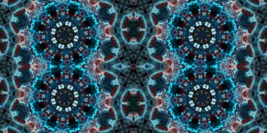 Kusursuz soyut desen. Şablonun dokusu simetrik. Sonsuz desen