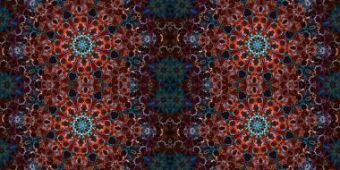 Kusursuz soyut desen. Şablonun dokusu simetrik. Sonsuz desen