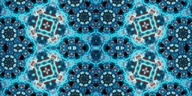 Kusursuz soyut desen. Şablonun dokusu simetrik. Sonsuz desen