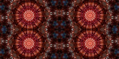Kusursuz soyut desen. Şablonun dokusu simetrik. Sonsuz desen