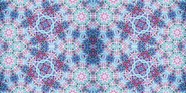 Kusursuz soyut desen. Şablonun dokusu simetrik. Sonsuz desen