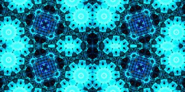 Kusursuz soyut desen. Şablonun dokusu simetrik. Sonsuz desen