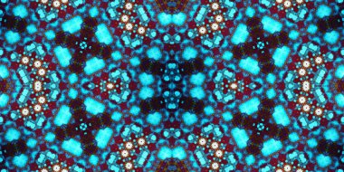 Kusursuz soyut desen. Şablonun dokusu simetrik. Sonsuz desen