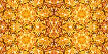 Kusursuz soyut desen. Şablonun dokusu simetrik. Sonsuz desen