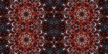 Kusursuz soyut desen. Şablonun dokusu simetrik. Sonsuz desen