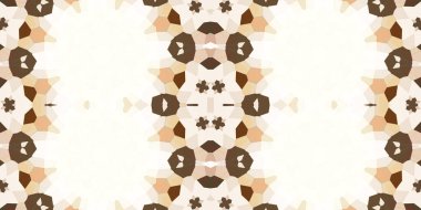 Kusursuz soyut desen. Şablonun dokusu simetrik. Sonsuz desen