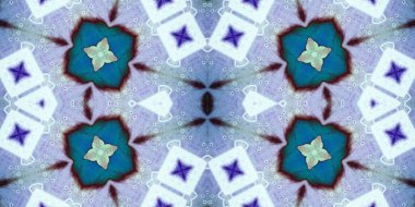 Kusursuz soyut desen. Şablonun dokusu simetrik. Sonsuz desen