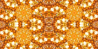 Kusursuz soyut desen. Şablonun dokusu simetrik. Sonsuz desen