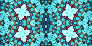 Kusursuz soyut desen. Şablonun dokusu simetrik. Sonsuz desen