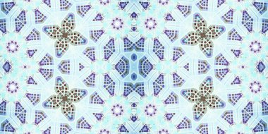 Kusursuz soyut desen. Şablonun dokusu simetrik. Sonsuz desen