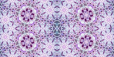 Kusursuz soyut desen. Şablonun dokusu simetrik. Sonsuz desen
