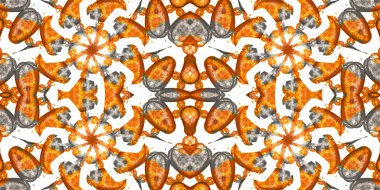 Kusursuz soyut desen. Şablonun dokusu simetrik. Sonsuz desen