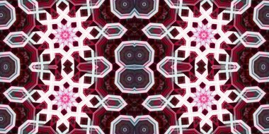 Kusursuz soyut desen. Şablonun dokusu simetrik. Sonsuz desen