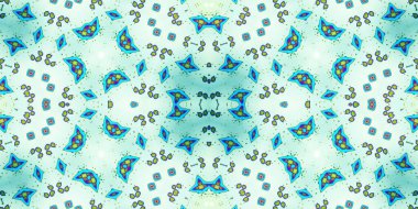 Kusursuz soyut desen. Şablonun dokusu simetrik. Sonsuz desen