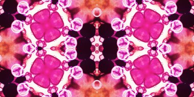 Kusursuz soyut desen. Şablonun dokusu simetrik. Sonsuz desen