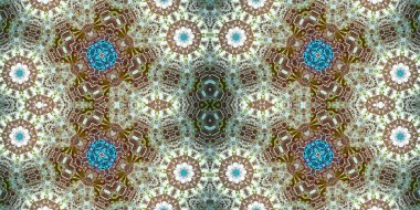 Kusursuz soyut desen. Şablonun dokusu simetrik. Sonsuz desen