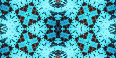 Kusursuz soyut desen. Şablonun dokusu simetrik. Sonsuz desen