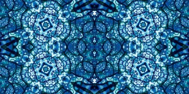 Kusursuz soyut desen. Şablonun dokusu simetrik. Sonsuz desen