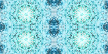 Kusursuz soyut desen. Şablonun dokusu simetrik. Sonsuz desen