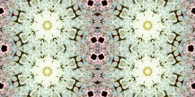 Kusursuz soyut desen. Şablonun dokusu simetrik. Sonsuz desen