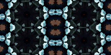 Kusursuz soyut desen. Şablonun dokusu simetrik. Sonsuz desen