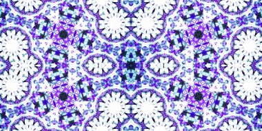 Kusursuz soyut desen. Şablonun dokusu simetrik. Sonsuz desen