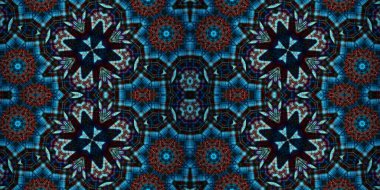 Kusursuz soyut desen. Şablonun dokusu simetrik. Sonsuz desen