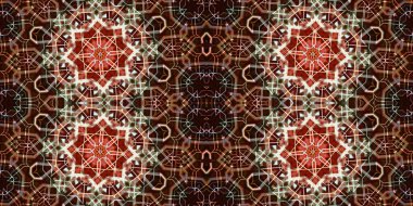 Kusursuz soyut desen. Şablonun dokusu simetrik. Sonsuz desen