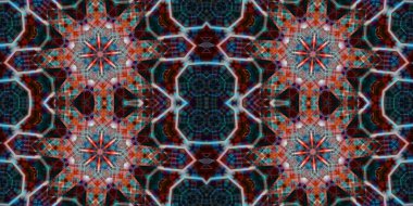 Kusursuz soyut desen. Şablonun dokusu simetrik. Sonsuz desen