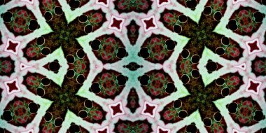 Kusursuz soyut desen. Şablonun dokusu simetrik. Sonsuz desen