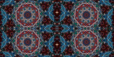 Kusursuz soyut desen. Şablonun dokusu simetrik. Sonsuz desen