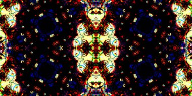 Kusursuz soyut desen. Şablonun dokusu simetrik. Sonsuz desen