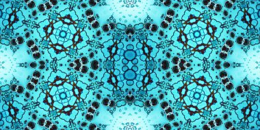 Kusursuz soyut desen. Şablonun dokusu simetrik. Sonsuz desen