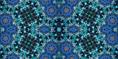 Kusursuz soyut desen. Şablonun dokusu simetrik. Sonsuz desen