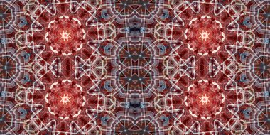 Kusursuz soyut desen. Şablonun dokusu simetrik. Sonsuz desen