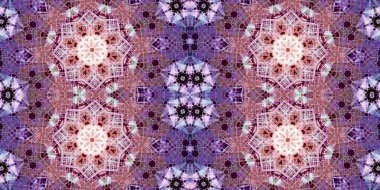 Kusursuz soyut desen. Şablonun dokusu simetrik. Sonsuz desen