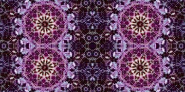 Kusursuz soyut desen. Şablonun dokusu simetrik. Sonsuz desen