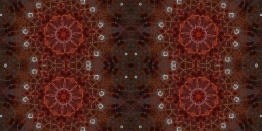 Kusursuz soyut desen. Şablonun dokusu simetrik. Sonsuz desen