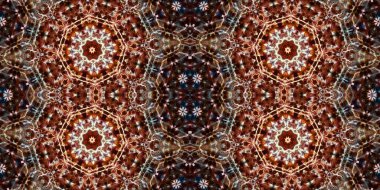 Kusursuz soyut desen. Şablonun dokusu simetrik. Sonsuz desen