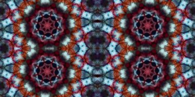 Kusursuz soyut desen. Şablonun dokusu simetrik. Sonsuz desen