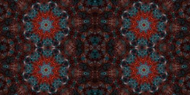 Kusursuz soyut desen. Şablonun dokusu simetrik. Sonsuz desen