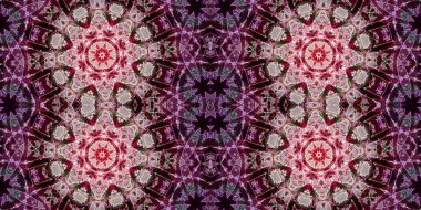 Kusursuz soyut desen. Şablonun dokusu simetrik. Sonsuz desen