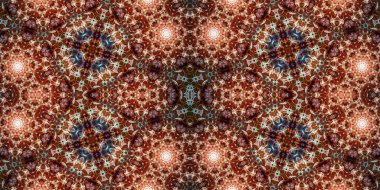 Kusursuz soyut desen. Şablonun dokusu simetrik. Sonsuz desen